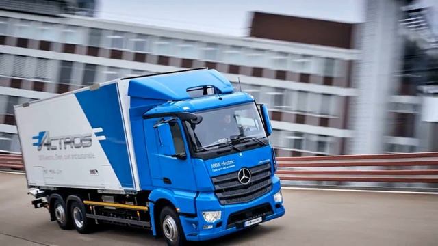AMAZING!! Mercedes Benz eActros - Heavy Duty Electric Truck | Furious Cars смотреть онлайн