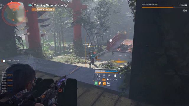 The Division 2 - Manning National Zoo SOLO Legendary D50 REANIMATED EVENT смотреть онлайн