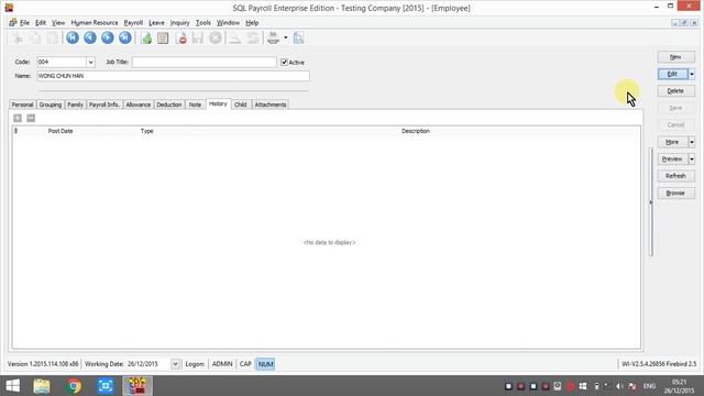 SQL Payroll Demo смотреть онлайн