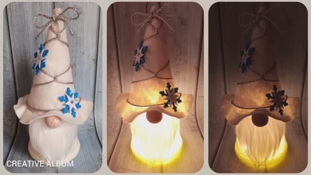 Светящийся гном из стаканчика для рисования смотреть онлайн