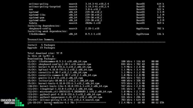 Actualizar el Sistema Operativo | Curso de Linux con CentOS 8 | Paso a Paso | Capitulo # 4 смотреть онлайн
