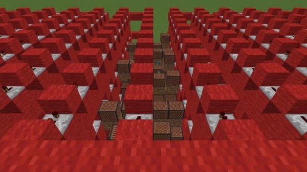 Red Alert 3 Theme - Soviet March Советский Марш on Minecraft Note Blocks