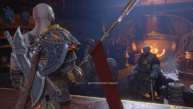 Атрей освобождает Гарма сторожевого пса Хеля ► God Of War: Ragnarok #8