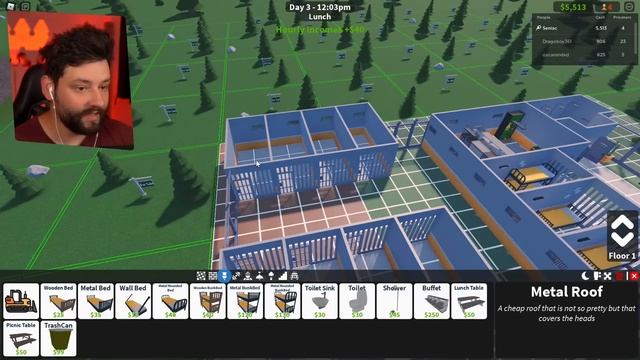 Building More Cells in Roblox My Prison - #2 смотреть онлайн