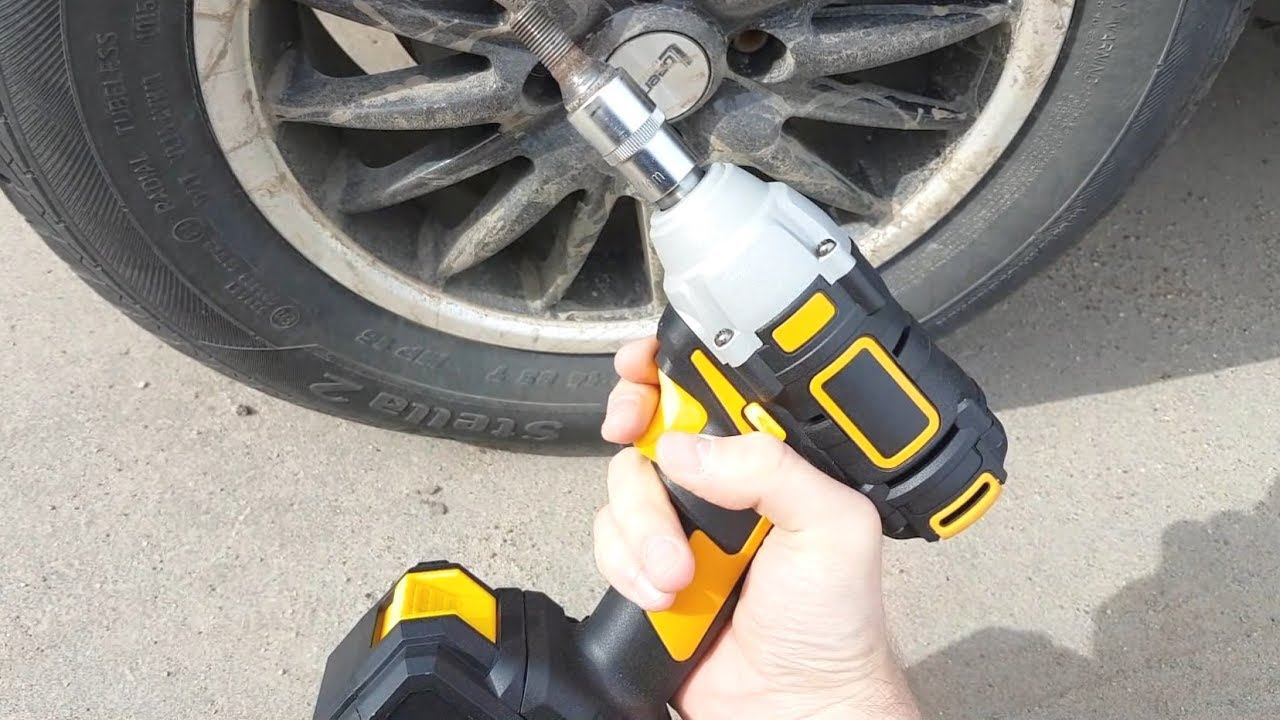 Посылочка из Китая. Гайковёрт Deko 18V (аккумуляторный, ударный) смотреть онлайн