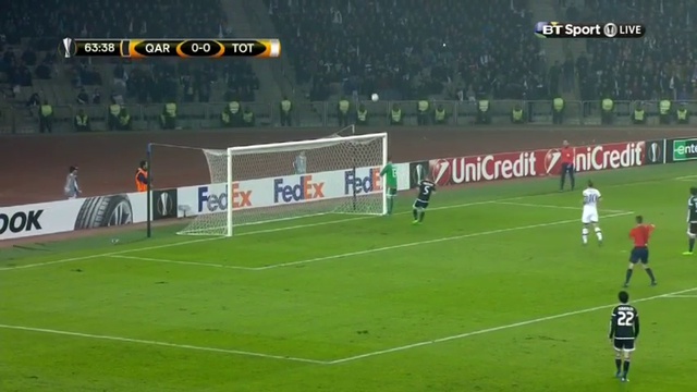 Qarabag FK 0-1 Tottenham Hotspur (C3) Europa League 2015 смотреть онлайн