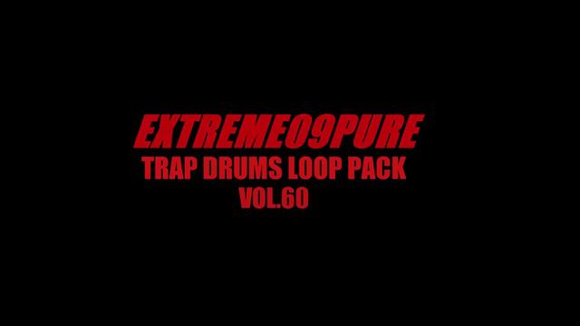 Free Trap Drum Kit Loop Sample Pack 60 | EXTREME09PURE 808 Kick Clap Snare Hi-Hat Loop Download WAV