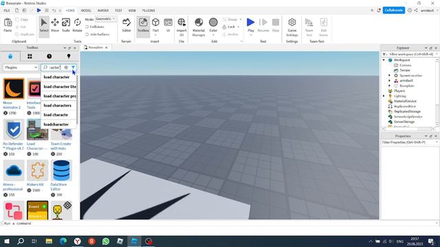 ROBLOX STUDIO. Как сделать себя и другого человека в Студии Роблокса? ГАЙД. смотреть онлайн