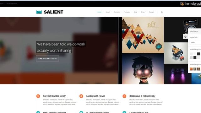 Silent WordPress Theme смотреть онлайн