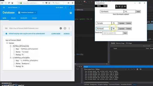 Firebase and C# Project Demo смотреть онлайн