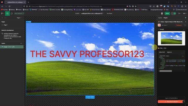 How to Export Figma to HTML (How to Convert Figma to HTML) смотреть онлайн