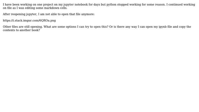Error loading Jupyter notebook смотреть онлайн