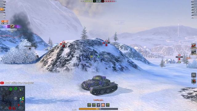 Pz II J • 4 frags • 1.9k dmg • WoT Blitz смотреть онлайн