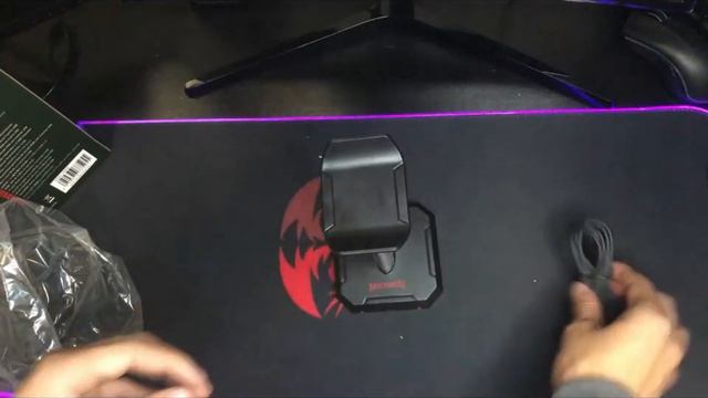 unboxing suporte headset scepterpro redragon смотреть онлайн