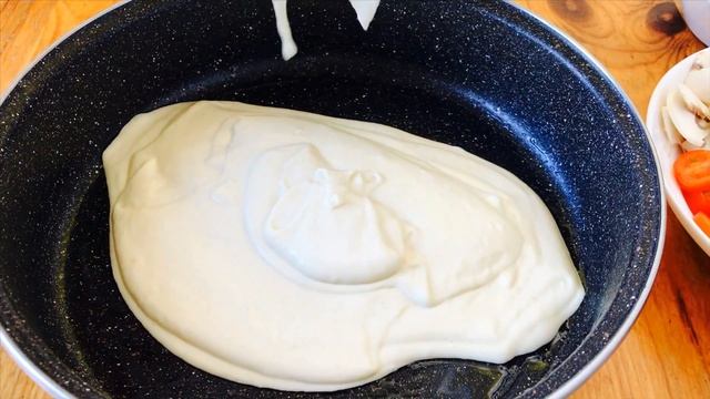 Пицца на сковороде! Пицца за 5 минут без выпечки! Pizza in the pan! Pizza in 5 minutes! смотреть онлайн