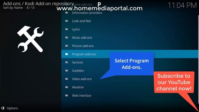 Check Kodi Log File - Kodi Log File Location