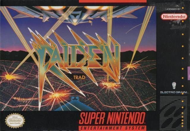 Super Nintendo (Snes) 16-bit Raiden Trad Полное Прохождение