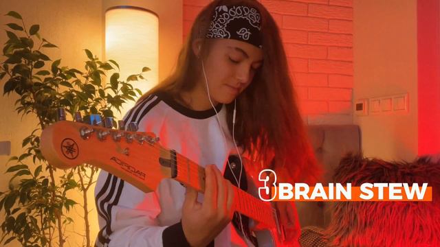 Green Day BEST RIFFS on electric guitar | Girl playing guitar смотреть онлайн