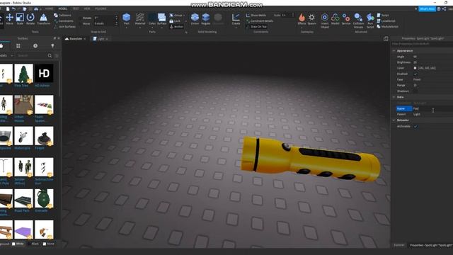 How To Make A Simple Flashlight In Roblox Studio! смотреть онлайн