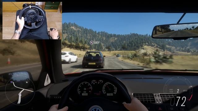 Forza Horizon 5 - 360HP VOLKSWAGEN GOLF (4) R32 - Test Drive with THRUSTMASTER TX + TH8A - 4K смотреть онлайн