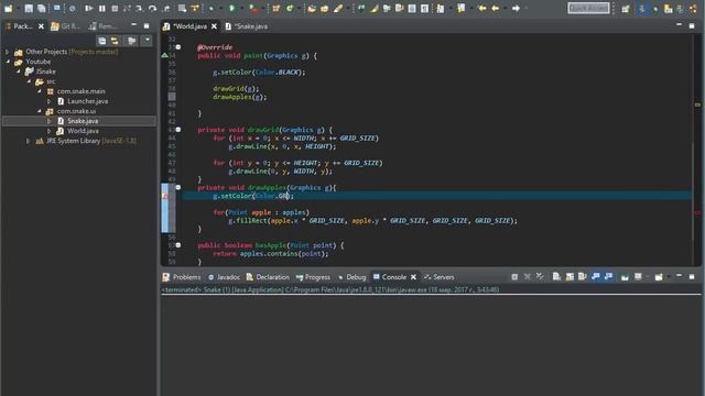 Create snake game from scratch in Java [SpeedCoding] смотреть онлайн