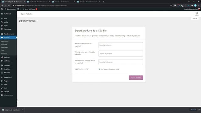 How To Export & Import Woocommerce Products смотреть онлайн
