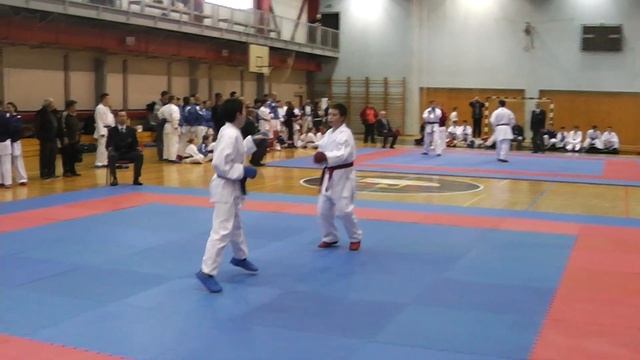 20130316 - 2. kolo NP ČSKGr - Hustopeče - Kumite - Karnatov Vladislav - 01 смотреть онлайн