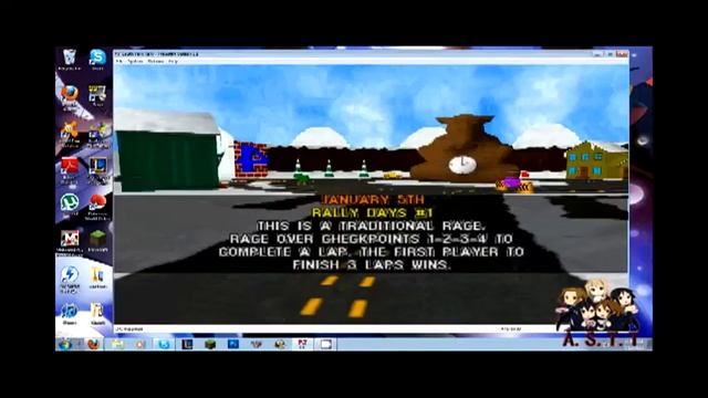 South Park Rally Gameplay/Playthough part 1 смотреть онлайн