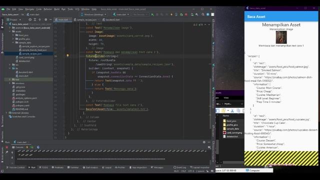 Membaca json dan menampilkan sebagai teks biasa dan penggunaan ScrollView смотреть онлайн
