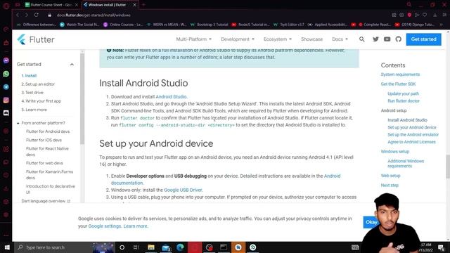 Installation and Setup | Flutter for Beginners смотреть онлайн