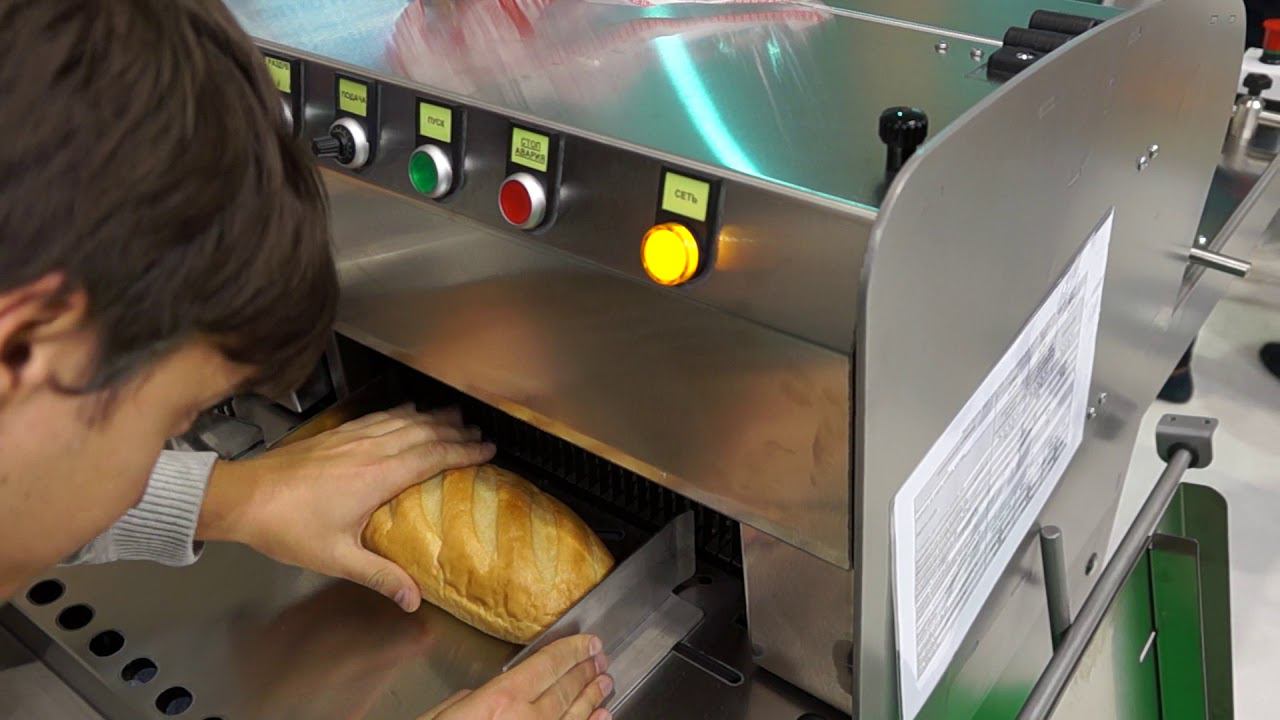 Хлеборезательная машина Агро-Слайсер 21 на выставке Агропродмаш - 2018 смотреть онлайн