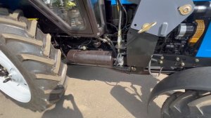 Коммунальная машина / Трактор Беларус 82.1 с погрузчиком ТУРС 1000 и щеткой