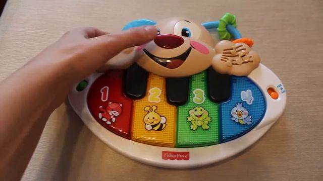 Пианино-щенок Fisher-Price Laugh & Learn (Смейся и учись). Произ-во: Fisher-Price (Фишер Прайс)