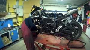 Ремонт ГБЦ на мотоцикле Suzuki GSX-R600