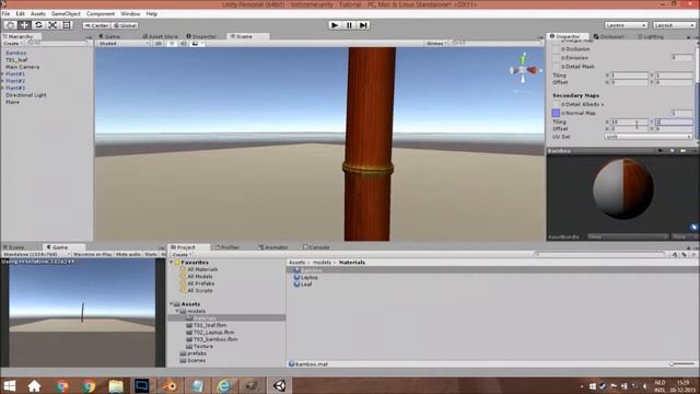 [Blender/Gimp] tutorial: How to make a Bamboo plant #4 - The last details смотреть онлайн