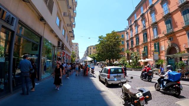 Naples (Napoli) 2022, Italy Walking Tour (4k Ultra HD 60 Fps) - With Captions