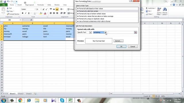 How to Change Background Color Based on Text in Excel? смотреть онлайн