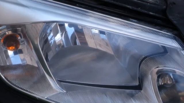 Полировка фар Лады Гранта зубной пастой. смотреть онлайн
