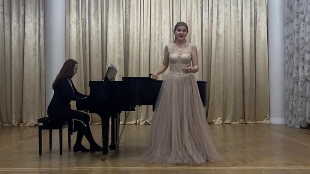 Алина Затолокина - И. Дунаевский "Первая песня Нины" из оперетты "Золотая долина" смотреть онлайн