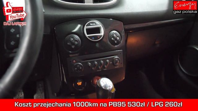Renault Clio RS 2.0 200 KM 2008r Na Gaz LPG! Montaż LPG W Energy Gaz Polska Warszawa Ostrobramska!