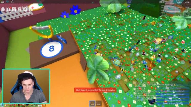 КУПИЛ СУПЕР-ПЧЕЛУ за 500 ТИКЕТОВ !!! Roblox Bee-Swarm-Simulator смотреть онлайн