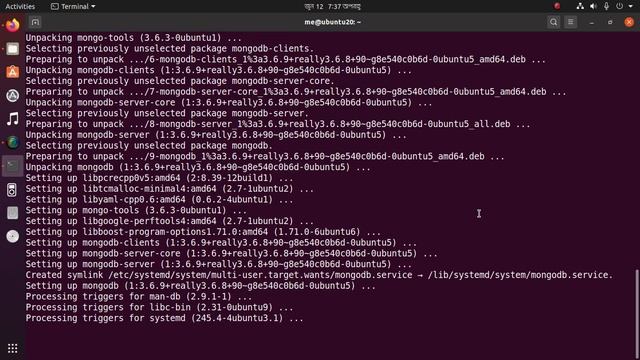 How to Install MongoDB On Ubuntu 20.04 LTS | Basic commands for Beginners. смотреть онлайн