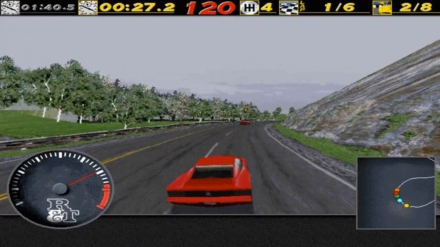 ✅ Прохождение The Need for Speed Special Edition ? № 8 Vertigo Ridge (A) ? Ferrari 512 TR ? 2k смотреть онлайн