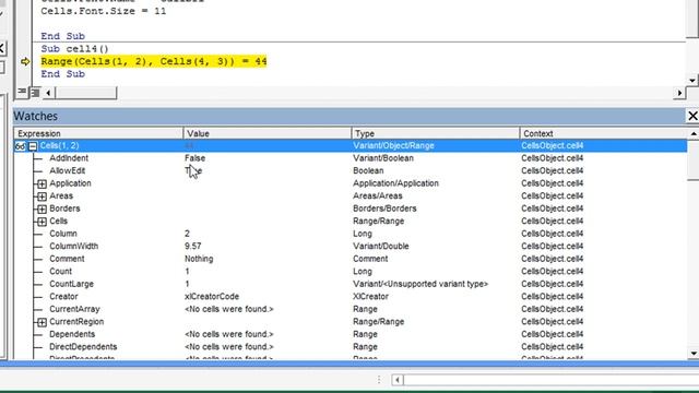 05 Toolbars and Menus 037 Watch Window Wonders смотреть онлайн