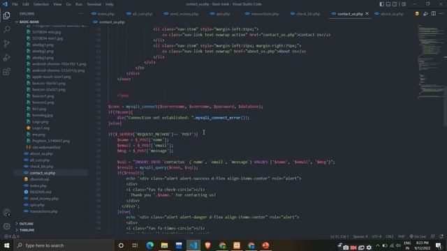 Task #1 | Basic Banking System | Sparks Foundation Web Development Internship | #GRIPSEP22 | #GRIP2 смотреть онлайн