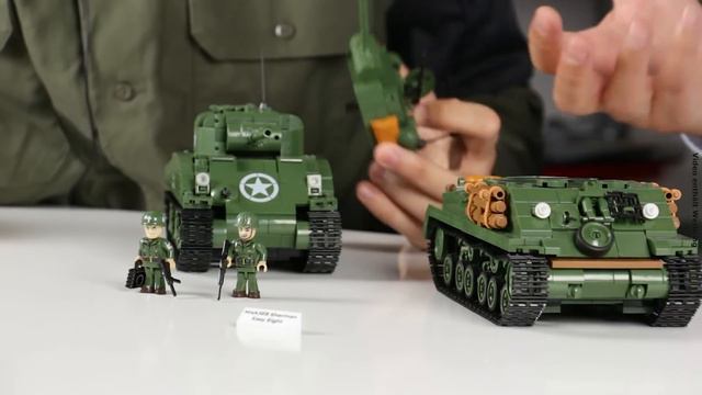 M4A3 Sherman Easy Eight von Cobi @ BlueBrixx смотреть онлайн