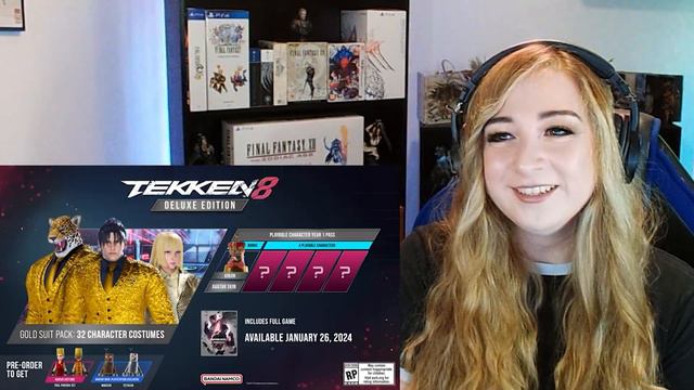 TEKKEN 8 RELEASE DATE AND EXCLUSIVE CONTENT REVEAL - REACTION смотреть онлайн