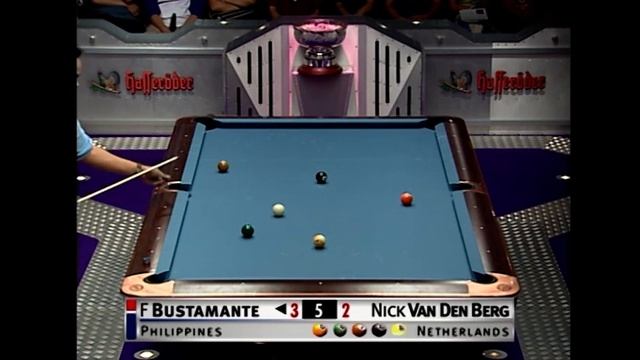 Francisco Bustamante vs Nick van den Berg | 2002 World Pool Championship | Group 7 смотреть онлайн