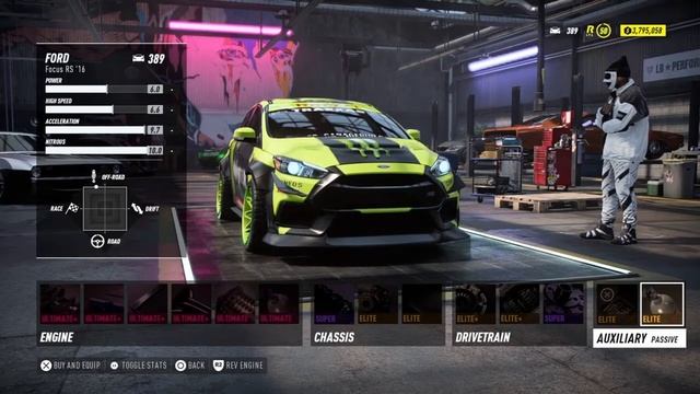 NFS heat Best Rally car and setup смотреть онлайн