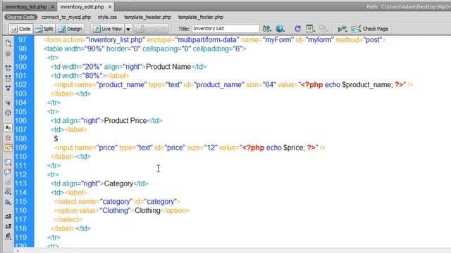 6. E - Commerce Website PHP Tutorial - Store Inventory Continued смотреть онлайн